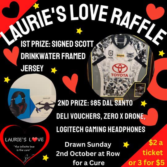 Lauries Love Raffle Prizes